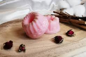 Pétale de cire fondant rocher praliné